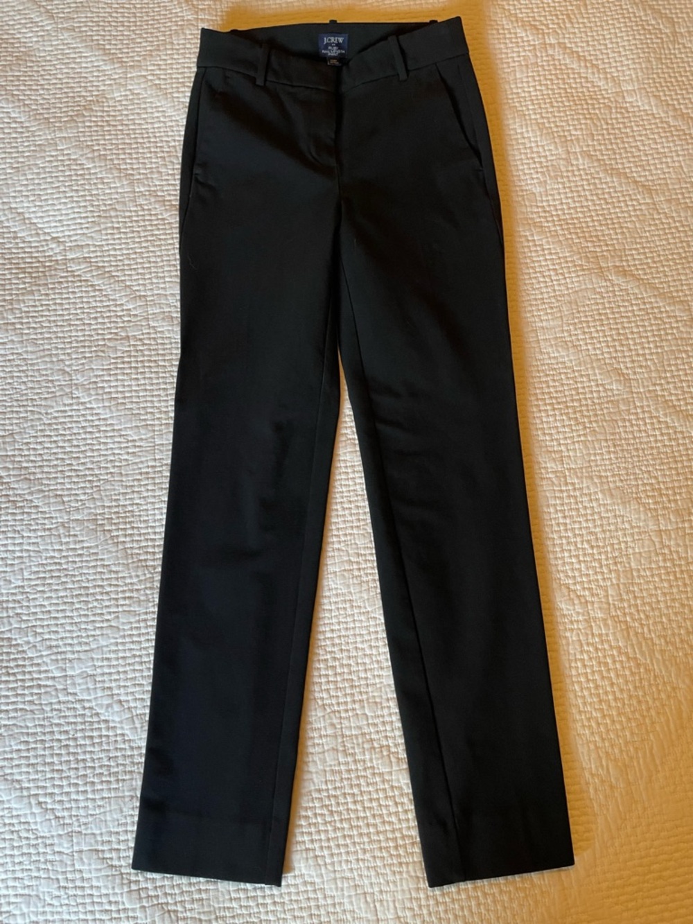 J. Crew Black Ruby Full-Length Pants